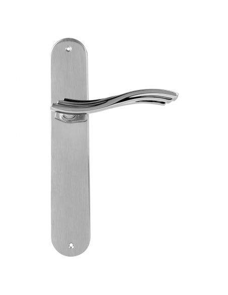 Maniglia con placca per porta Marina Linea Calì