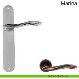 Maniglia con placca per porta Marina Linea Calì 2