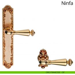 Maniglia con placca big per porta Ninfa Linea Calì 2