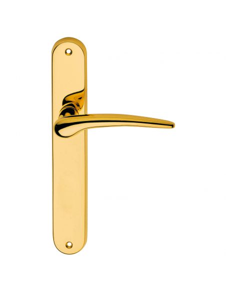 Maniglia con placca per porta Pin-up Linea Calì