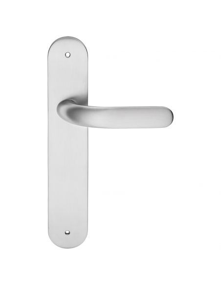 Maniglia con placca per porta Point Linea Calì