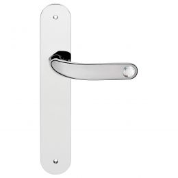 Maniglia Swarovski con placca per porta Point Crystal Linea Calì