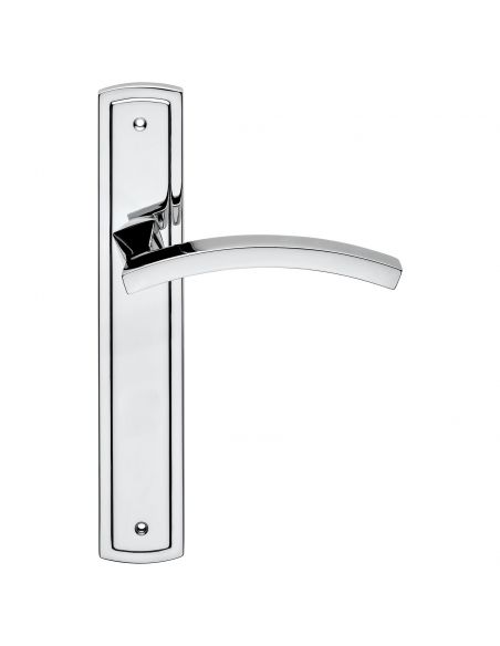 Maniglia con placca per porta Profilo Linea Calì