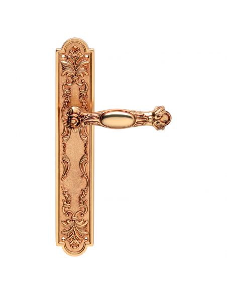 Maniglia con placca small per porta Queen Linea Calì