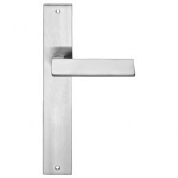Maniglia con placca per porta Riflesso Linea Calì