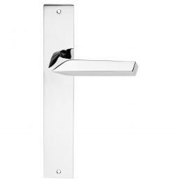 Maniglia con placca small per porta Rombo Linea Calì