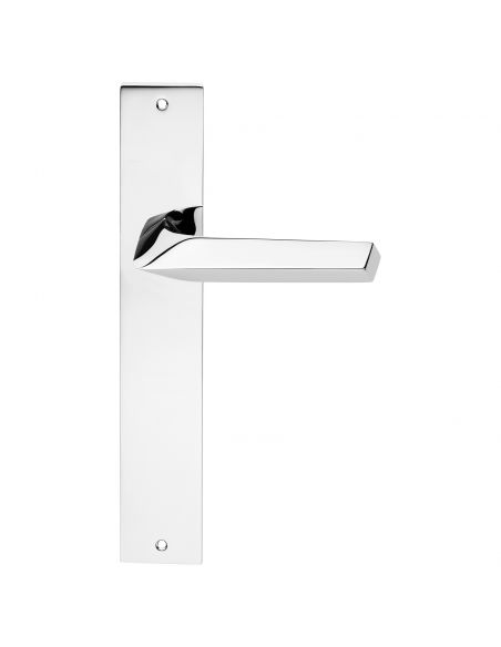 Maniglia con placca small per porta Rombo Linea Calì