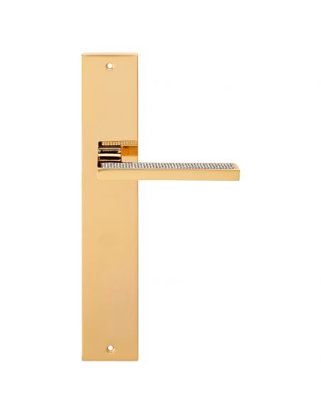 Maniglia Swarovski con placca per porta Sintesi Mesh Linea Calì