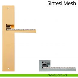 Maniglia Swarovski con placca per porta Sintesi Mesh Linea Calì 2
