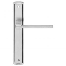 Maniglia con placca per porta Slim Linea Calì