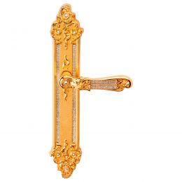 Maniglia Swarovski con placca per porta Tiffany Mesh Linea Calì