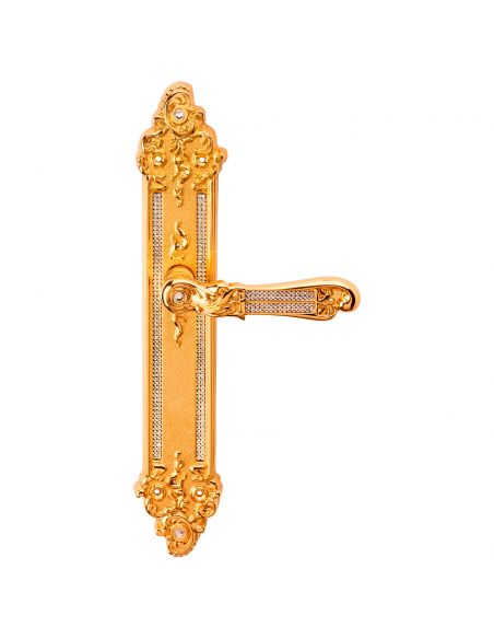 Maniglia Swarovski con placca per porta Tiffany Mesh Linea Calì