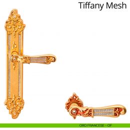Maniglia Swarovski con placca per porta Tiffany Mesh Linea Calì 2