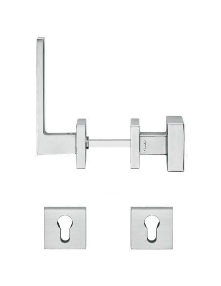 Kit maniglia con pomolo su rosetta per hotel Corner Linea Calì
