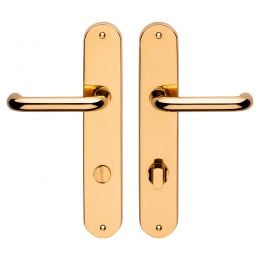 Kit maniglia con nottolino su placca per hotel Samoa Linea Calì