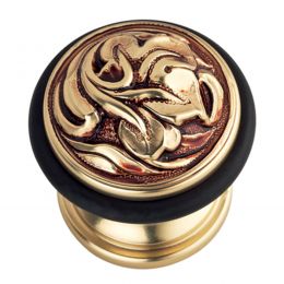 Fermaporta tondo a pavimento Vintage Linea Calì