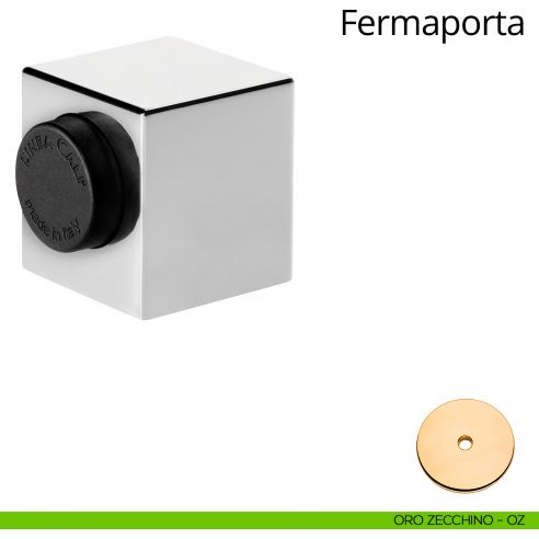Fermaporta magnetico quadro Linea Calì oro zecchino