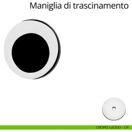 Maniglia di trascinamento tonda per porta scorrevole Linea Calì 2