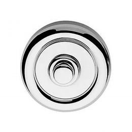 Campanello classico tondo in ottone per porta Linea Calì