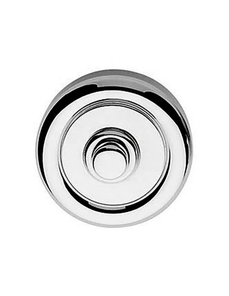 Campanello classico tondo in ottone per porta Linea Calì