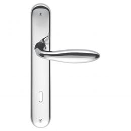 Maniglia con placca per porta Mach Colombo Design