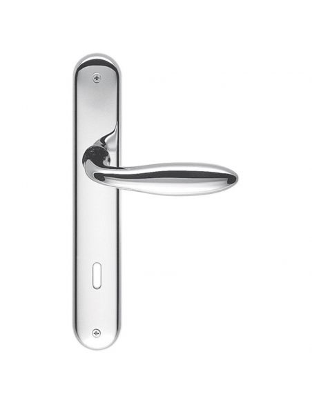 Maniglia con placca per porta Mach Colombo Design