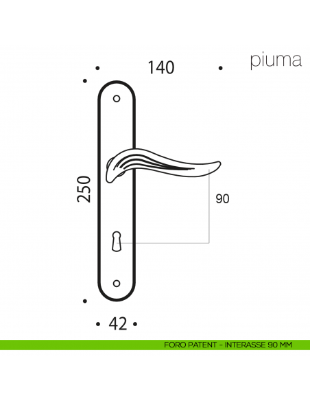 Maniglia Per Porta Sidney 1126 In Maritech Oro Lucido - Con Rosetta E Meccanismi - Foto 11