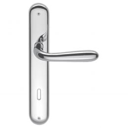 Maniglia con placca per porta Robot Colombo Design