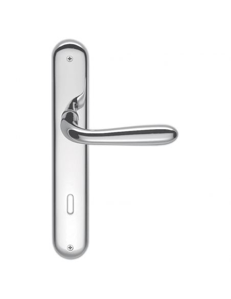 Maniglia con placca per porta Robot Colombo Design