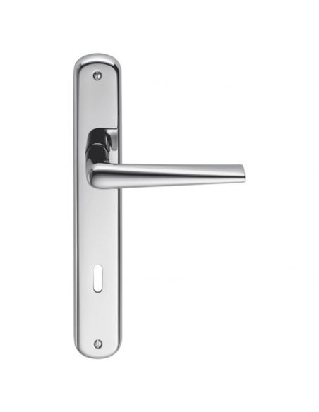 Maniglia con placca per porta Robotre Colombo Design