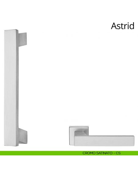Maniglione per porta Astrid Ital Linea cromo satinato