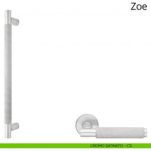 Maniglione per porta Zoe Ital Linea cromo satinato