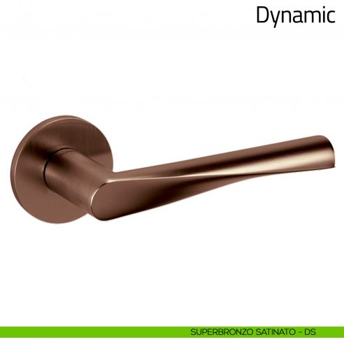 Maniglia per porta Dynamic Olivari Superbronzo satinato