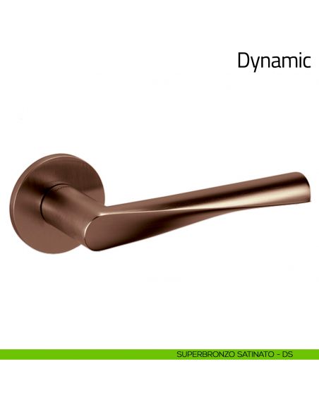Maniglia per porta Dynamic Olivari Superbronzo satinato