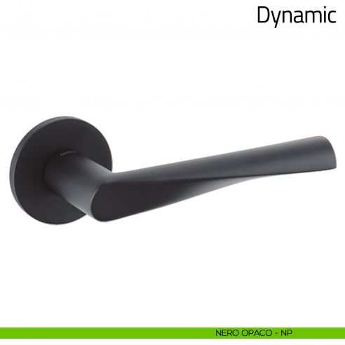 Maniglia per porta Dynamic Olivari nero opaco