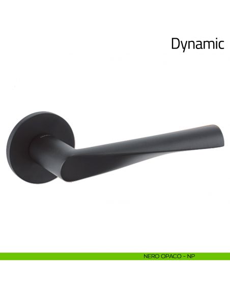 Maniglia per porta Dynamic Olivari nero opaco