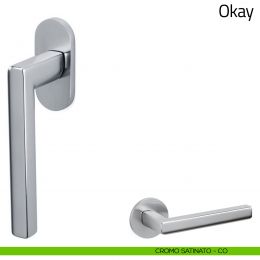 Maniglia per finestra martellina DK Okay Olivari 2