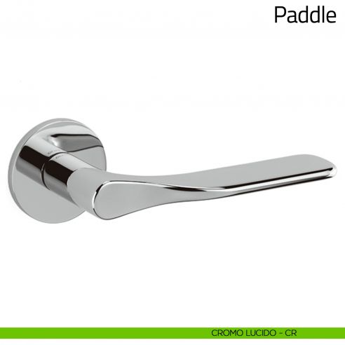 Maniglia per porta Paddle Olivari cromo lucido