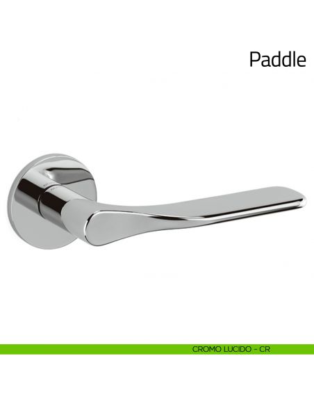 Maniglia per porta Paddle Olivari cromo lucido