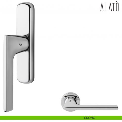 Maniglia per finestra cremonese Alatò Colombo Design cromo