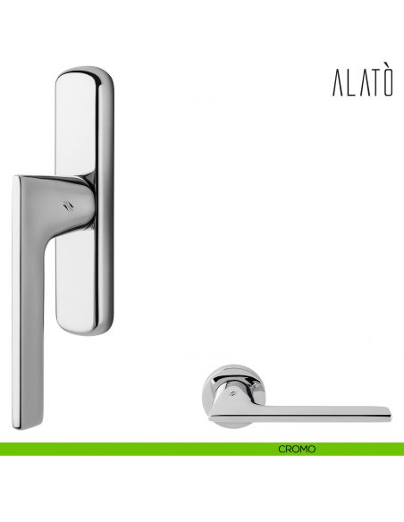 Maniglia per finestra cremonese Alatò Colombo Design cromo