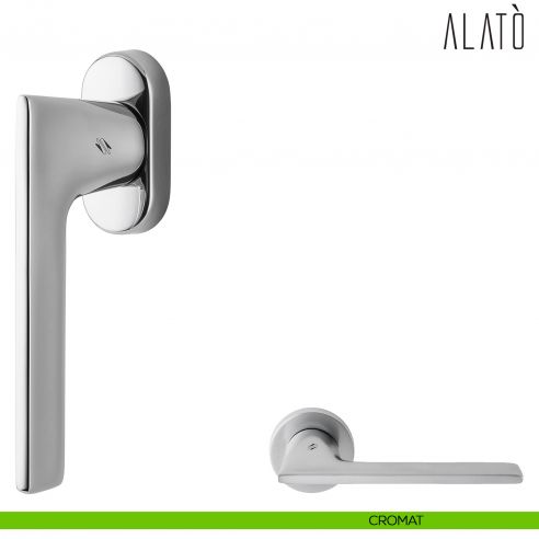 Maniglia per finestra martellina DK Alatò Colombo Design cromat