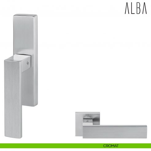 Maniglia per finestra cremonese Alba Colombo Design cromo - cromat