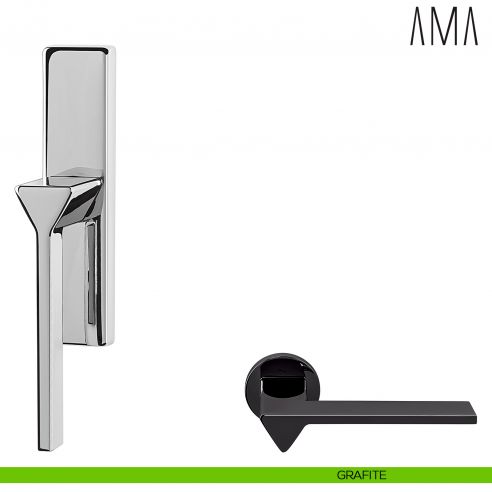 Maniglia per finestra cremonese Ama Colombo Design