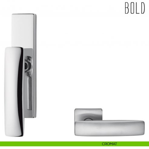 Maniglia per finestra cremonese Bold Colombo Design cromat