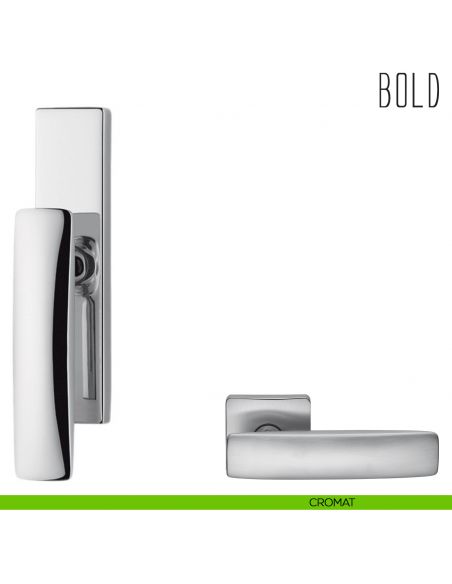 Maniglia per finestra cremonese Bold Colombo Design cromat