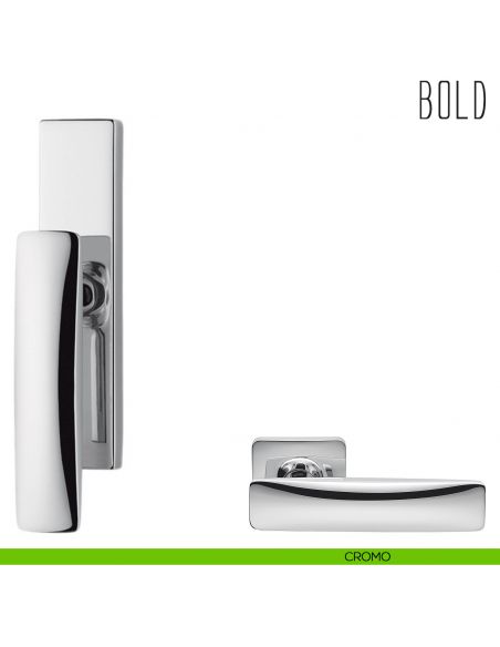 Maniglia per finestra cremonese Bold Colombo Design cromo