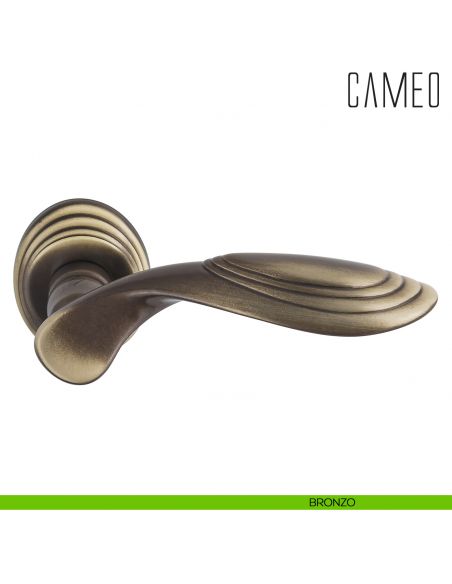 Maniglia per porta Cameo Colombo Design bronzo