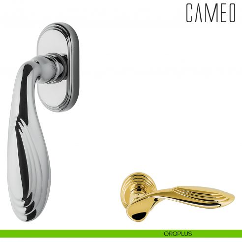 Maniglia per finestra martellina DK Cameo Colombo Design oroplus