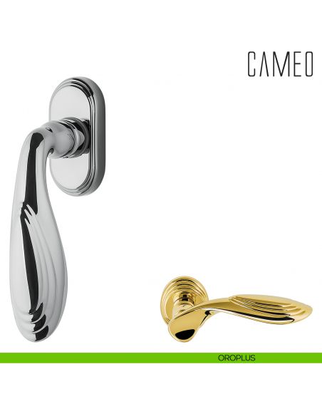 Maniglia per finestra martellina DK Cameo Colombo Design oroplus